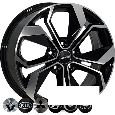 ZW BK5168 R17 W7 PCD5x114.3 ET45 DIA67.1 BP