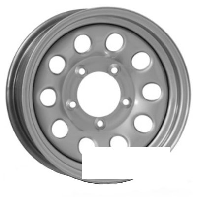ALST (KFZ) 4865 R15 W5.5 PCD5x139.7 ET5 DIA108.1 silver