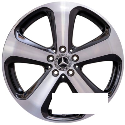 Mercedes OEM A2534011000 R19 W8 PCD5x112 ET38 DIA66.6 BKF