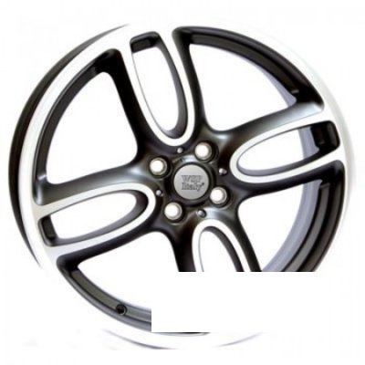 WSP Italy Mini (W1651) Limited Edition R18 W7 PCD4x100 ET52 DIA56.1 black polished