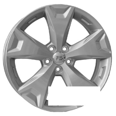 WSP Italy Subaru (W2705) Atena R17 W7 PCD5x100 ET55 DIA56.1 silver