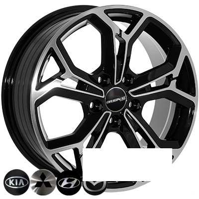 ZF (FE190) R16 W6.5 PCD5x114.3 ET42.5 DIA67.1 BMF