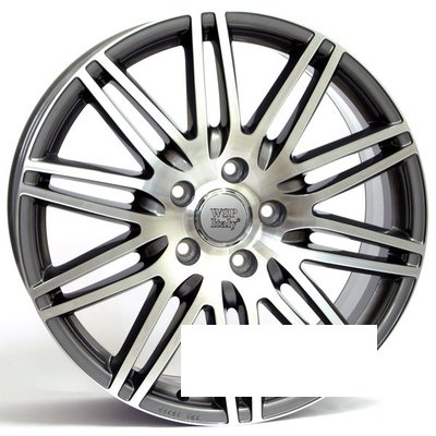 WSP Italy Audi (W555) Q7 Alabama R21 W10 PCD5x130 ET44 DIA71.6 anthracite polished