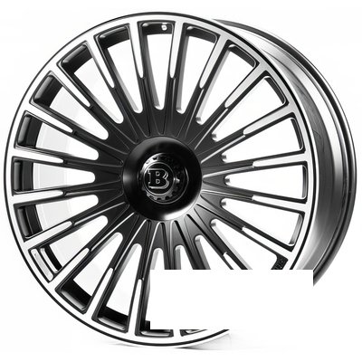 Replica FORGED LR-5C R24 W10 PCD5x120 ET38 DIA72.4 SBwMF