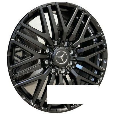 Mercedes OEM A4634014000 R22 W9.5 PCD8x165.1 ET60 black